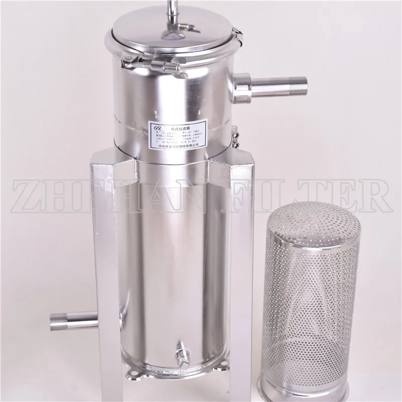 Stainless Steel housing bag basket grease filter