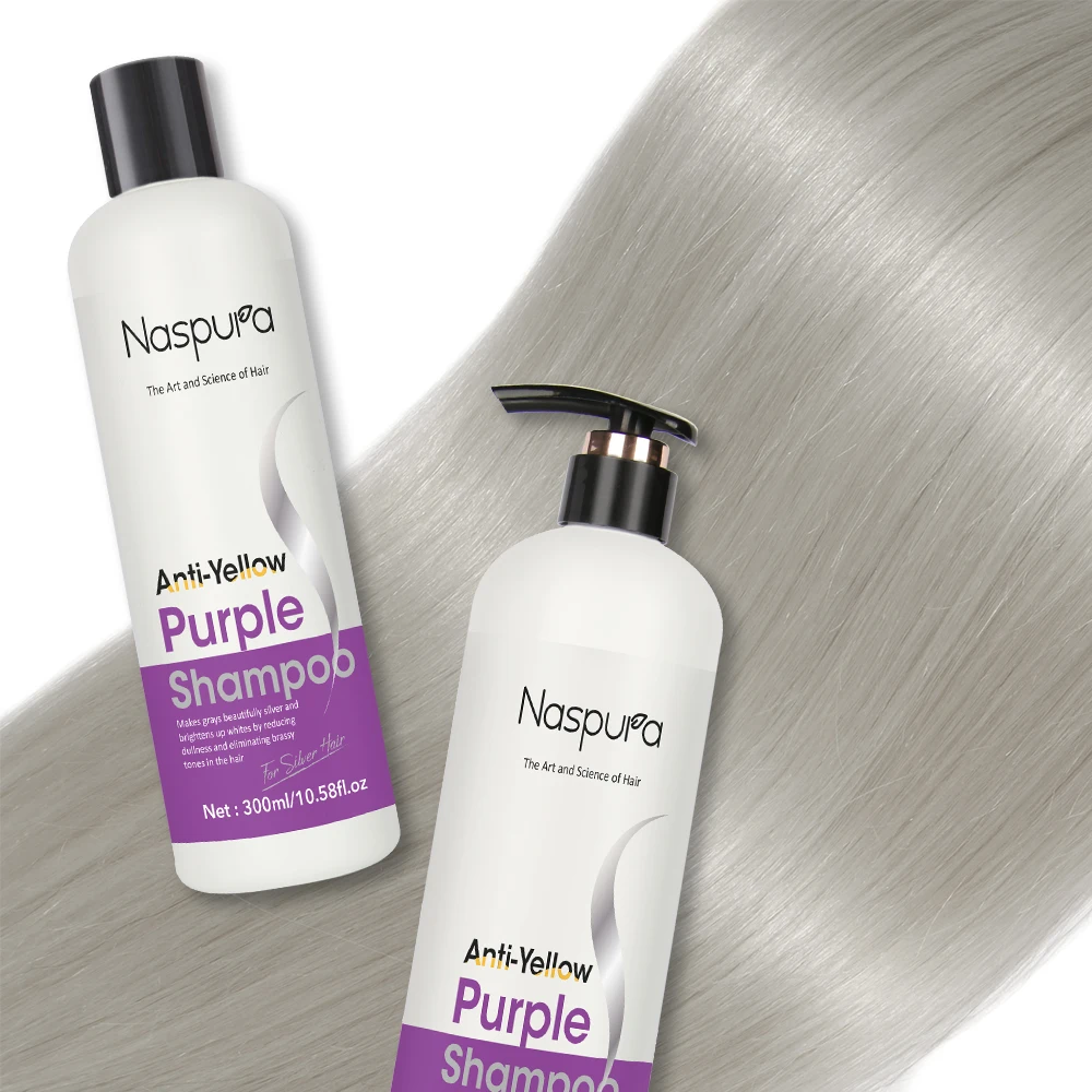 Professional Salon Use Anti Yellow After Bleaching For Better Coloring Shampoo