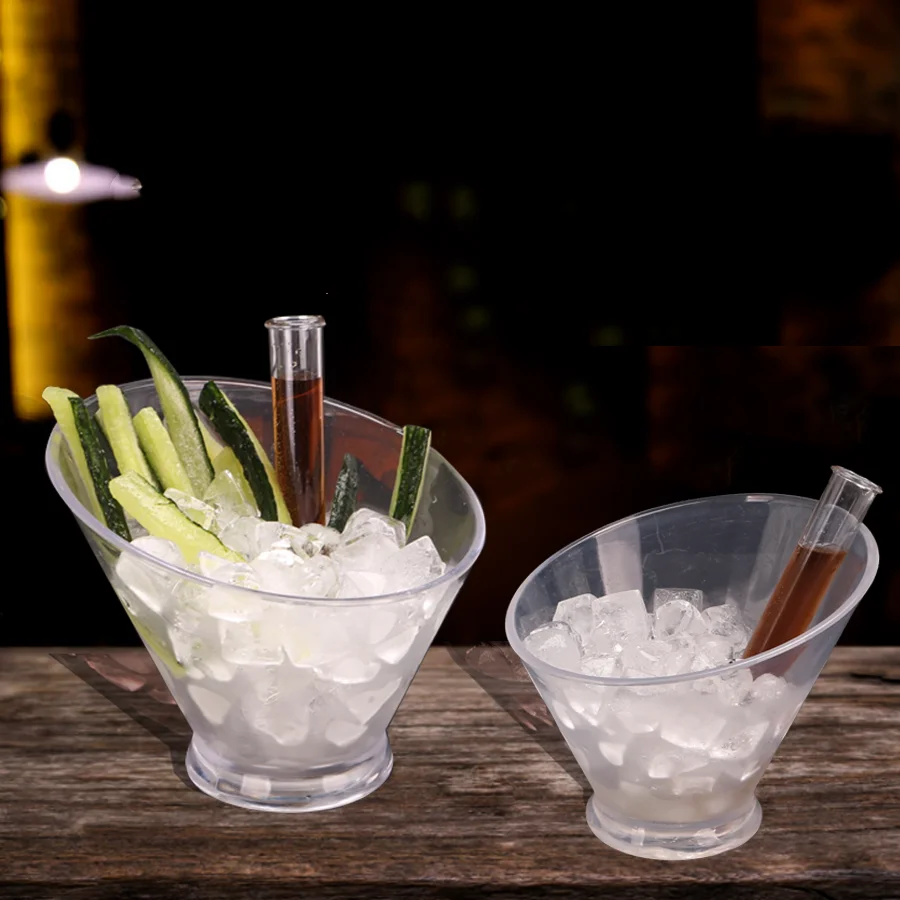 Transparent Bowl Salad Bowl Gift Wholesale Wide Mouth Dessert Cup Creative Drink Cup