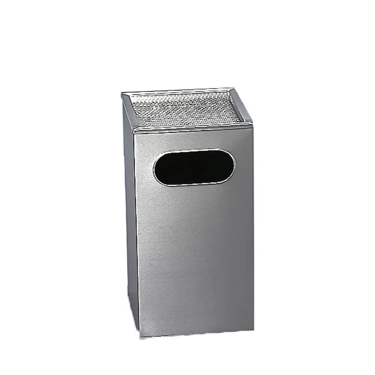 Stainless steel hotel office recycle garbage bin trash can