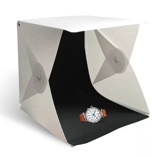 Wholesale Hot Selling LED Photo Box Mini Portable Product Photo Studio Box With Button For Taking photos