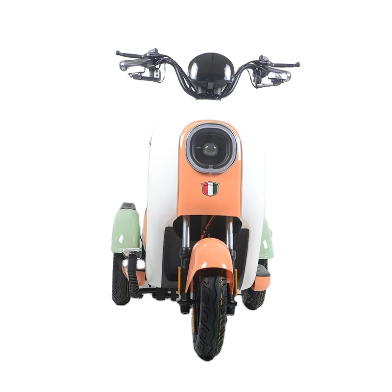 China Manufacturer 3 Wheel Tricycle LED Light Adult Scooter 500w Electric Passenger Tricycles for Sale