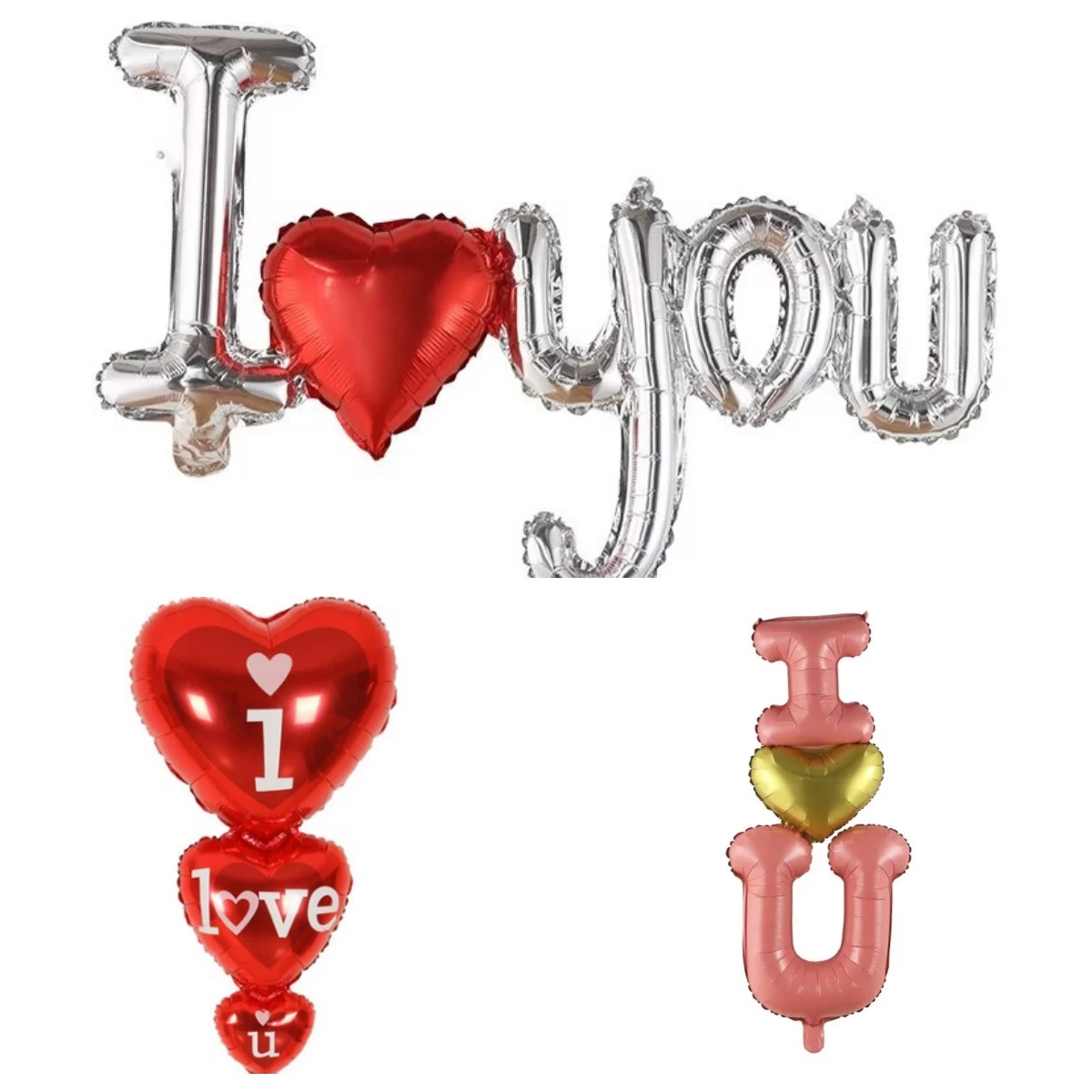 I LOVE YOU 96 см * 49 большой персиковый шарик из алюминиевой фольги для украшения дня Святого Валентина вечеринки