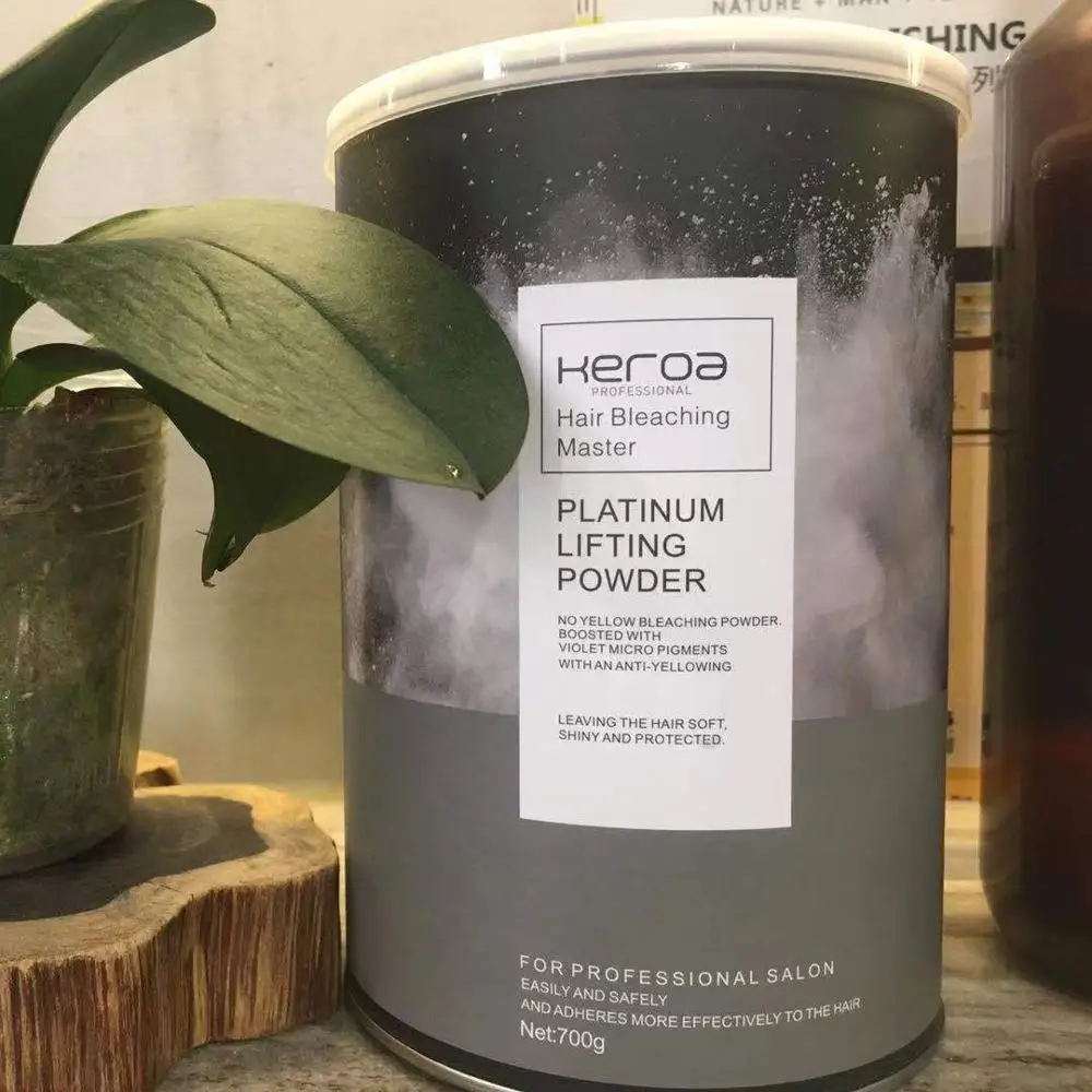 Salon hair blonder powder before hair dye do professional hair bleaching powder