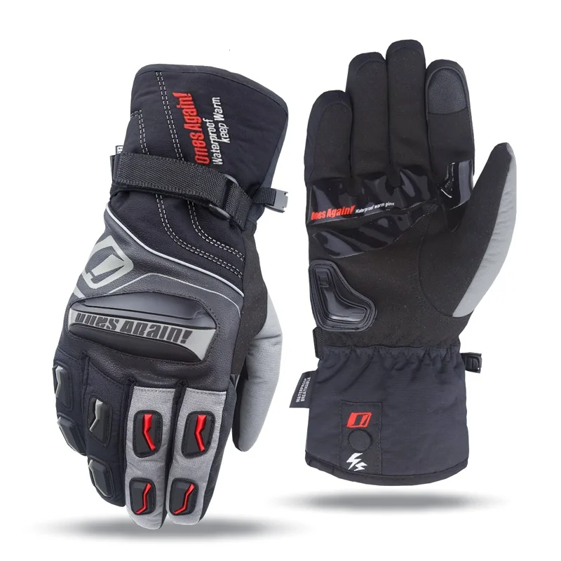 Motorcycle Warm Gloves Waterproof Winter Riding Bikers Motorbike Racing Gloves