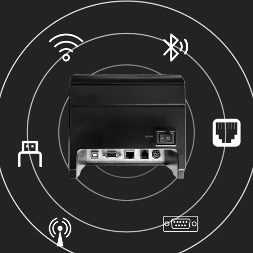 80mm BT Printer Mini Thermal Printer Thermal Receipt Printer