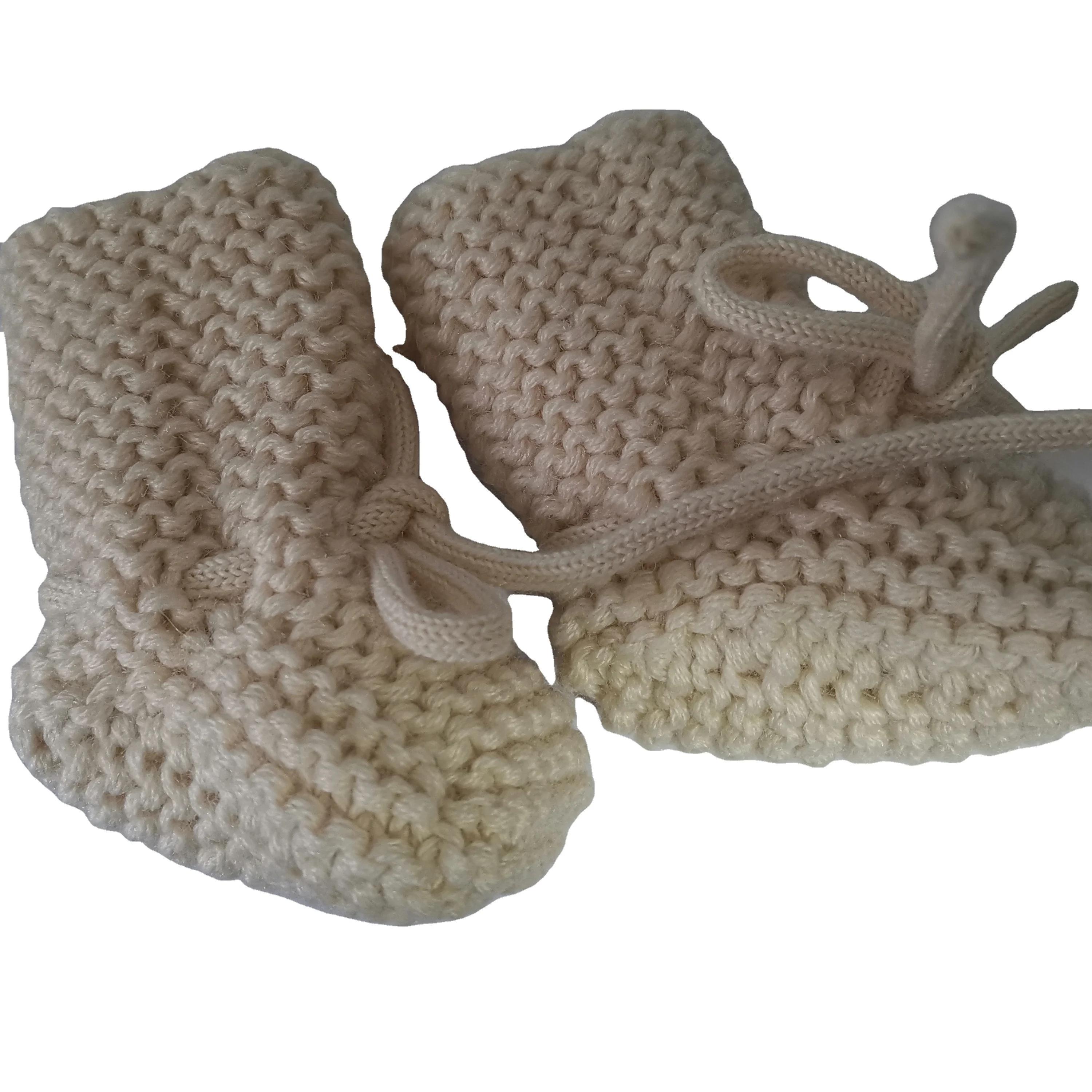 Лидер продаж, детские ботинки, вязаная вручную обувь для новорожденных 0-3-6 месяцев