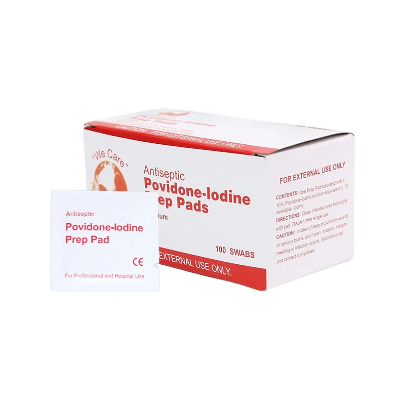Hynaut disposable Nonwoven Fabric household cleaning Antiseptic wipes disinfected Povidone Iodine prep Pad