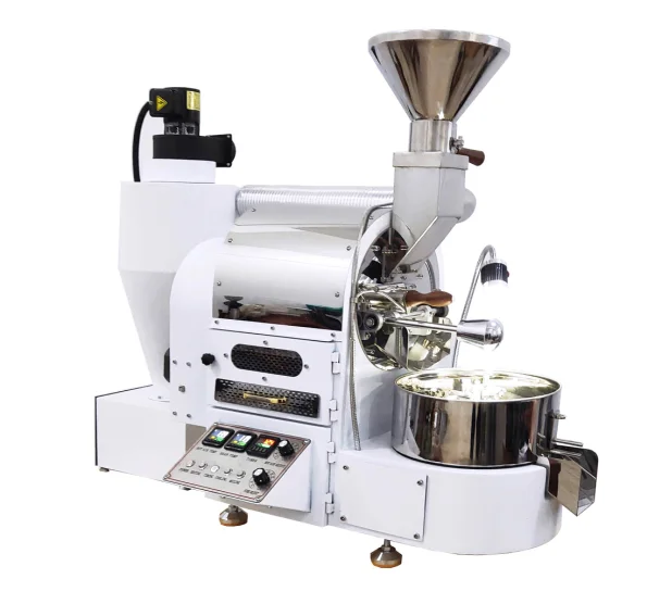 Заводская цена Электрический автоматический коммерческий бытовой аппарат для обжарки кофейных зерен машина