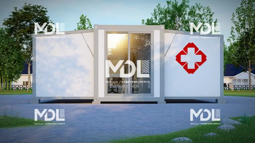 Hot Sale Fast Build Modular Container Hospital Container Clinic Prefab House For Europe