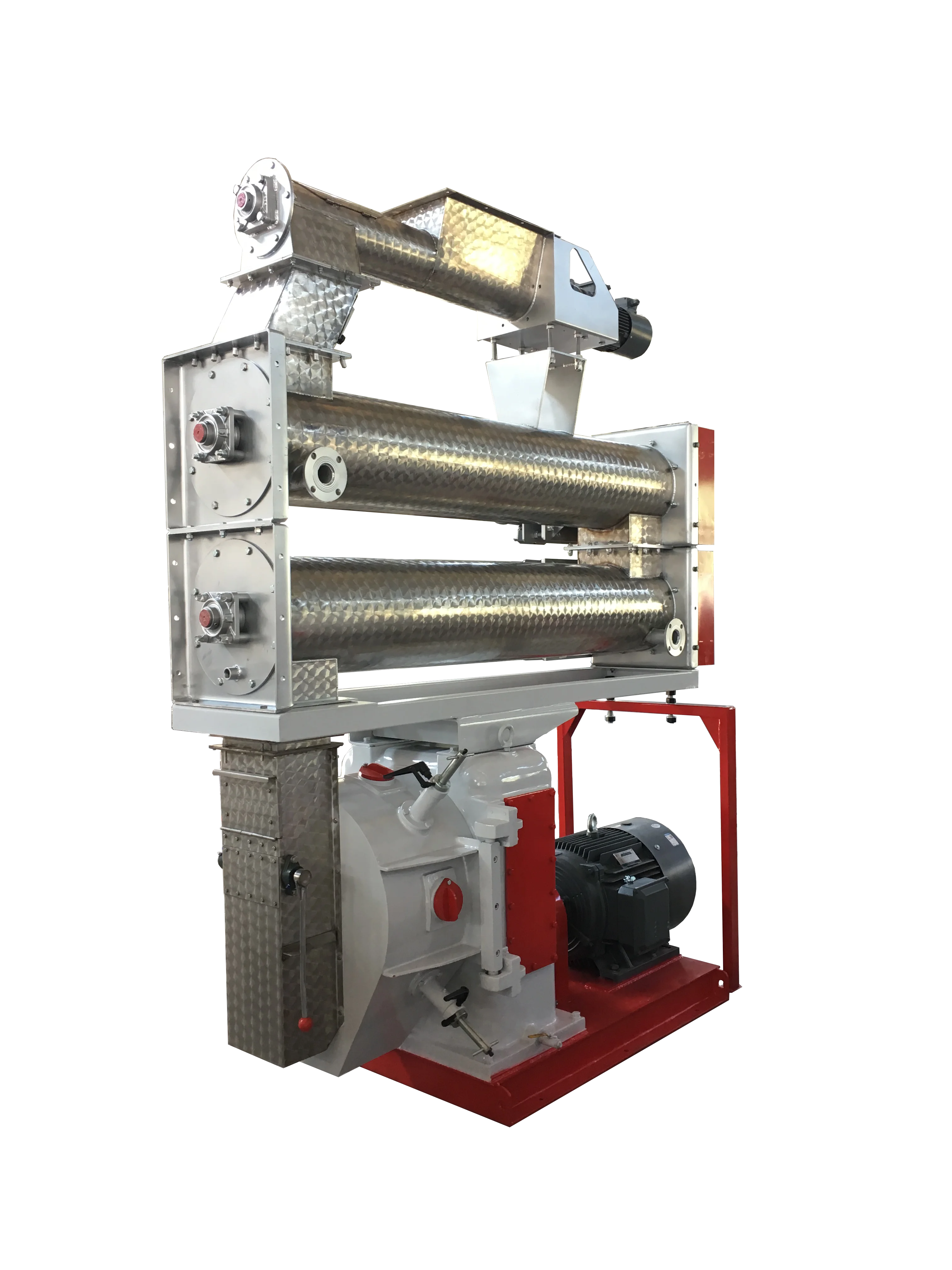 Large capacity factory use chaff cutter fish food pellets floating fish feed machine