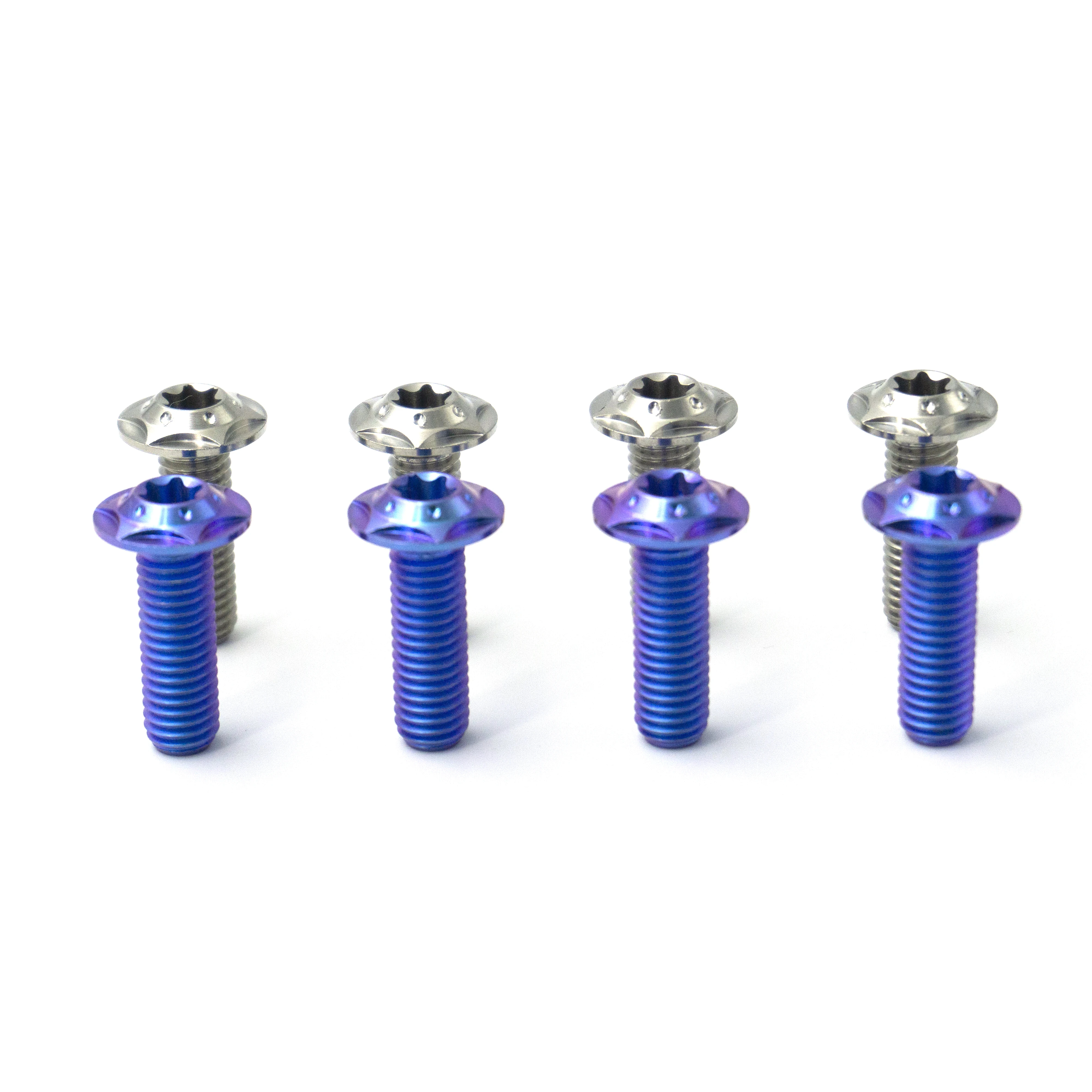 TC4 M8 * 25 d16h3.5 T40 титановые дисковые тормозные винты torx головка для мотоцикла теленка электромобиля