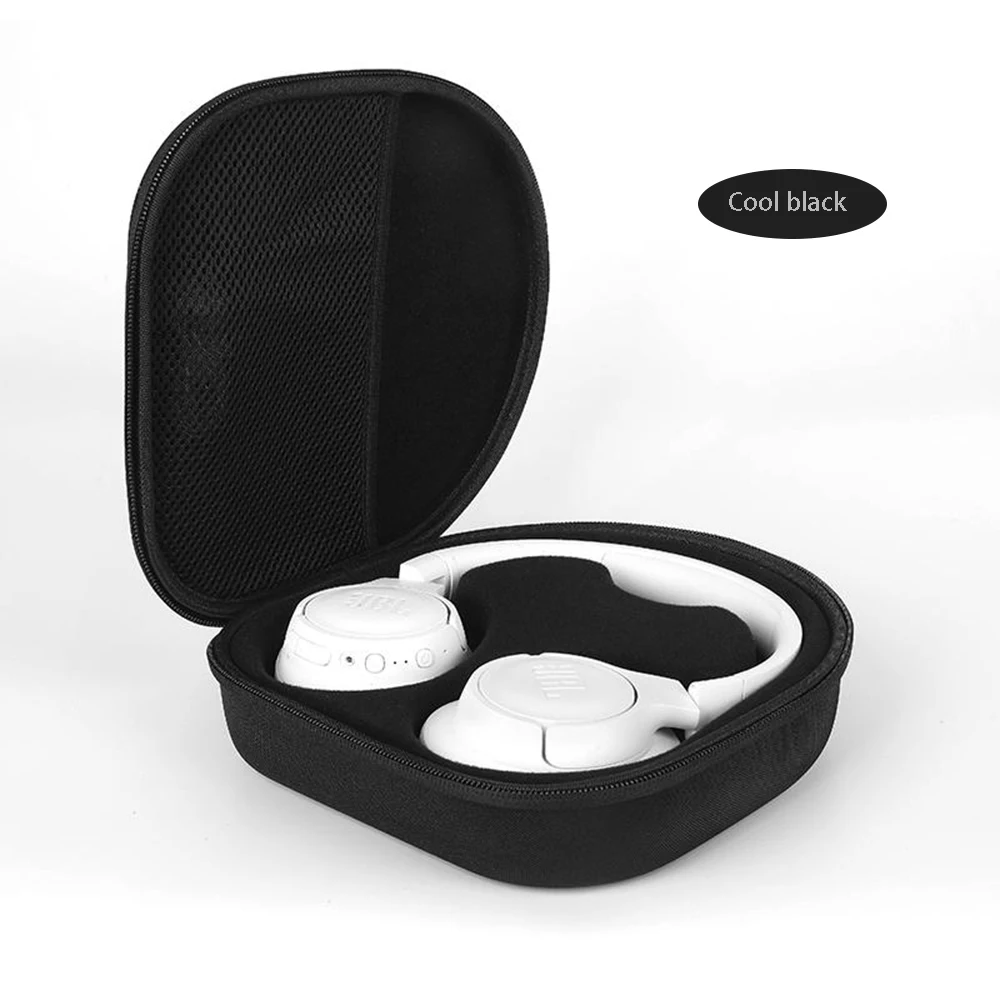 Factory direct EVA hard shell waterproof and shock-absorbing portable bag with wireless Bluetooth headset storage bag.