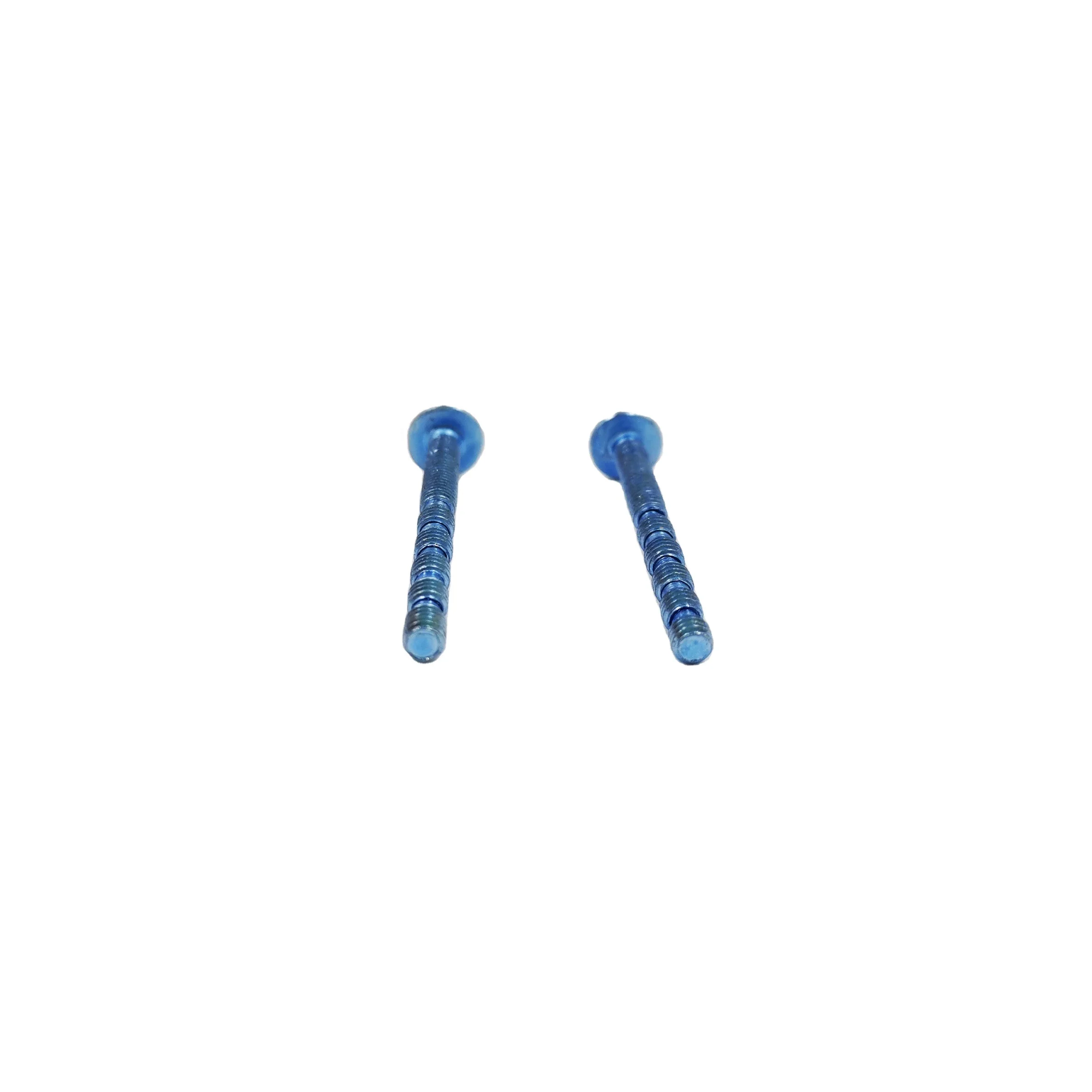 Bamboo shaped truss head iron and steel screws roofing bolts M3 M4 M5 connecting bamboo shaped screw for door handle
