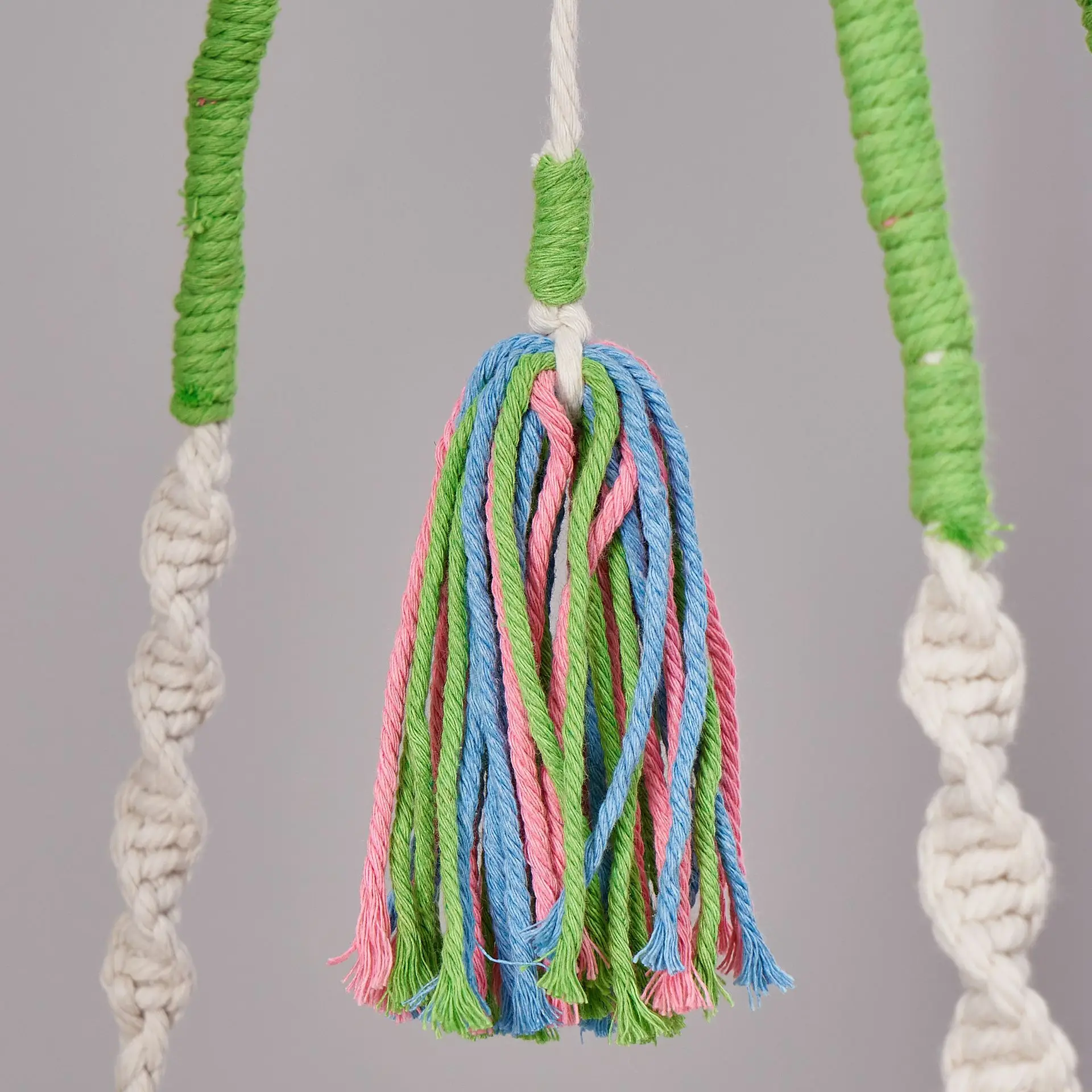 Bohemian Wall Hanging Handmade Macrame Cat Swing Bed Cats Nest Basket Home Living Room Decor Gift