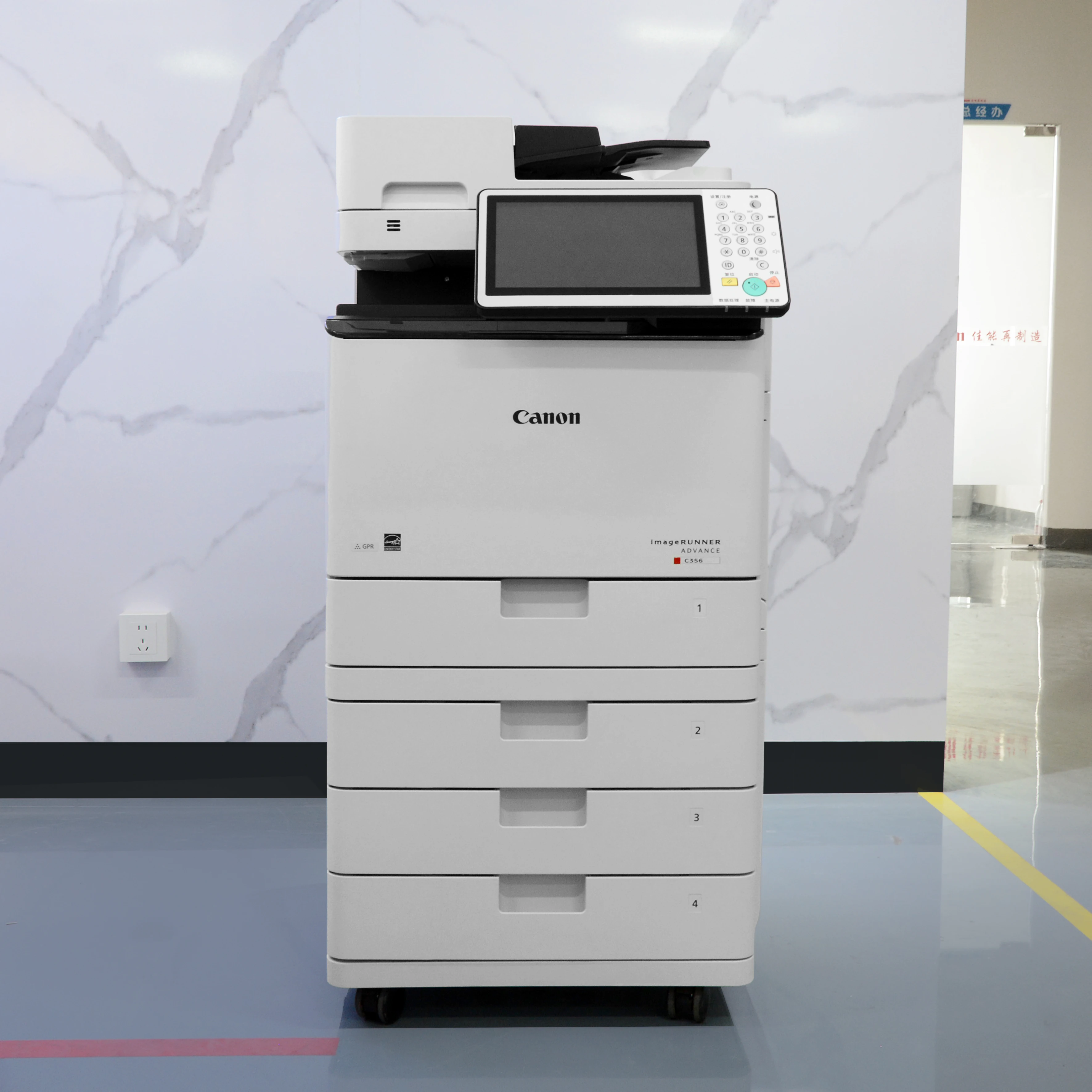 Original Used A4 Color Printer C356 for Canon C256 356 Refurbished Photocopy Machine