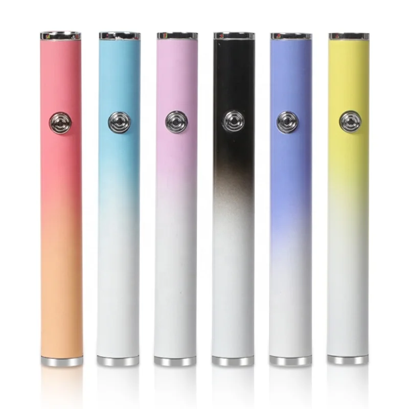 UKETA wholesale smoke accessories preheat 350mah 650mah 900mah 1100mah LED rechargeable battery pen USB ciga rette lighter