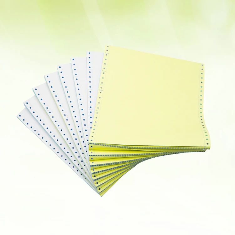 
Wholesale Price Payslip ncr atm computer form pin mailer printer roll carbonless paper 