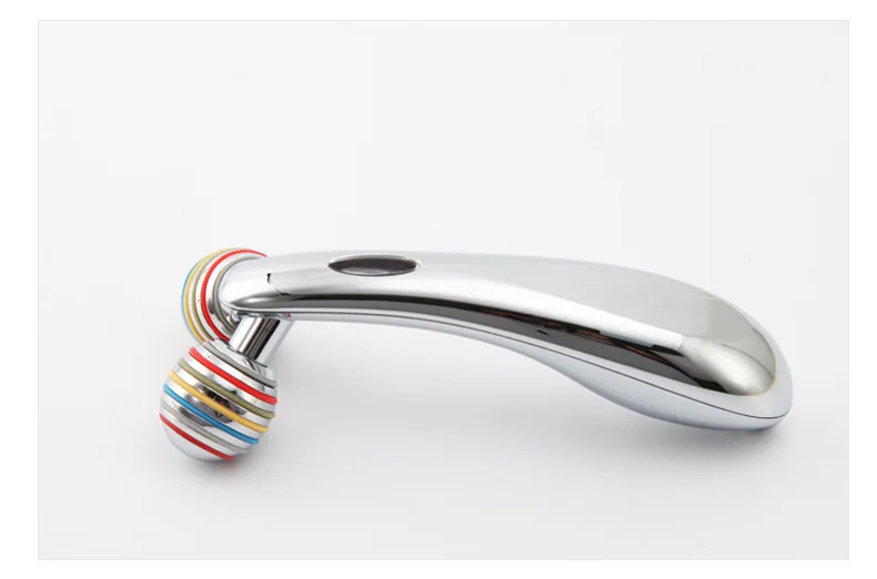 kakusan face yoga tools Y shape micro current eye massage roller ball