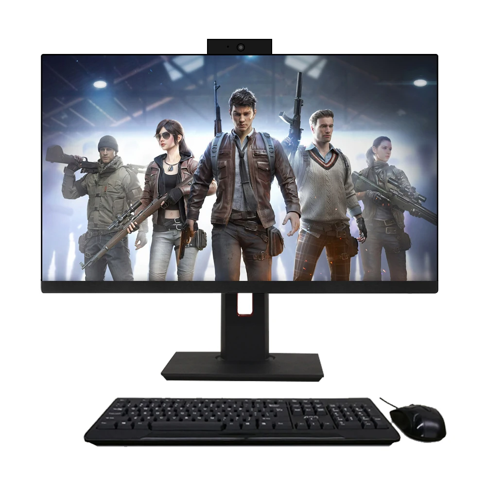 27inch borderless AIO desktop all-in-one computer win11 Intel i3 i5 i7 i9 2-12th gaming monoblock all in one pc
