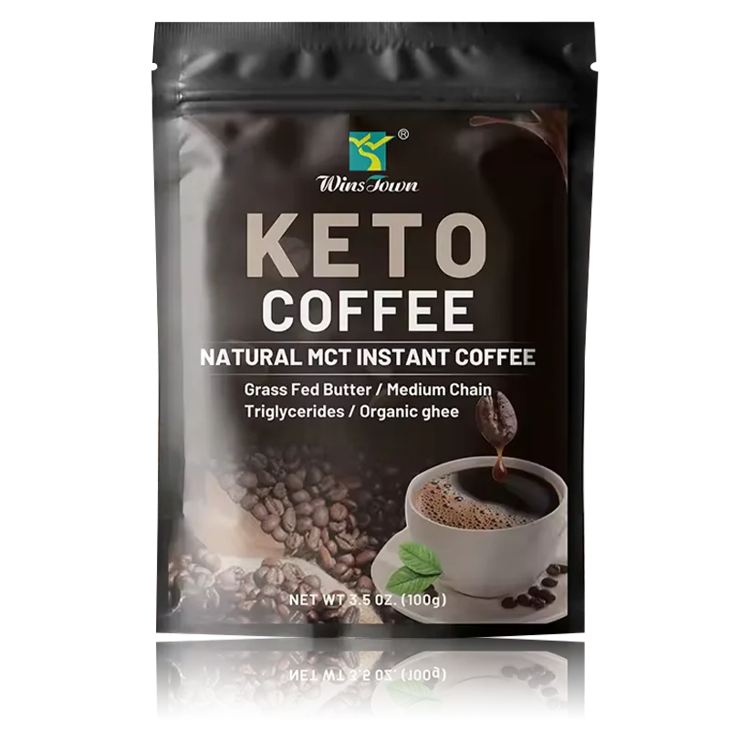Winstown Keto Coffee лидер продаж натуральный мгновенный диетический сжигатель жира Легкий Здоровый Тощий низкокалорийный напиток для похудения кофе