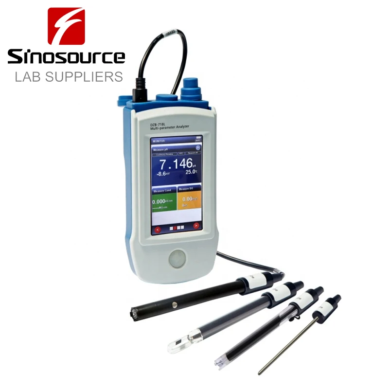 DZB-718L professional portable auto intelligent multiparameter water quality cod meter analyzer