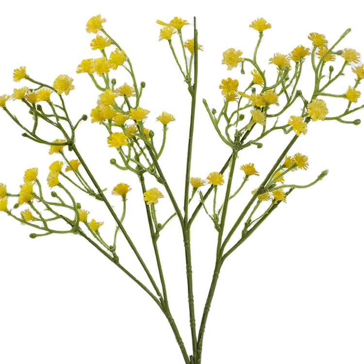 Factory wholesale wedding decorative baby breath gypsophila artificial flowers arrangements