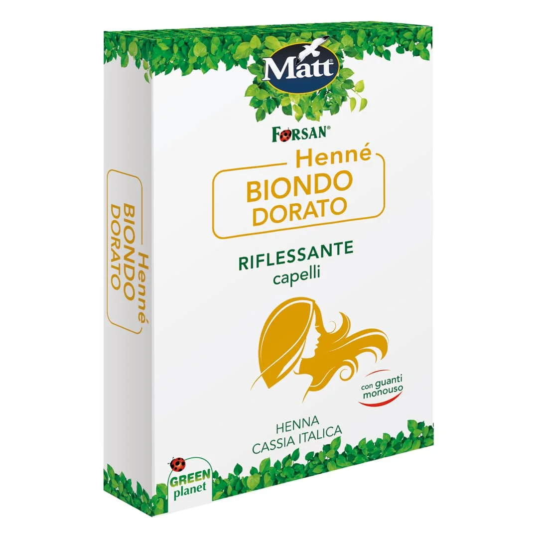 Careful Selection Herbal Hair Care Products Golden Blonde Henna Reflexifier Suitable For Vegans