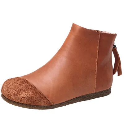 Зимние ботинки, женская теплая обувь из хлопка с флисом, модная женская обувь для охоты на утином меху, непромокаемая резиновая обувь