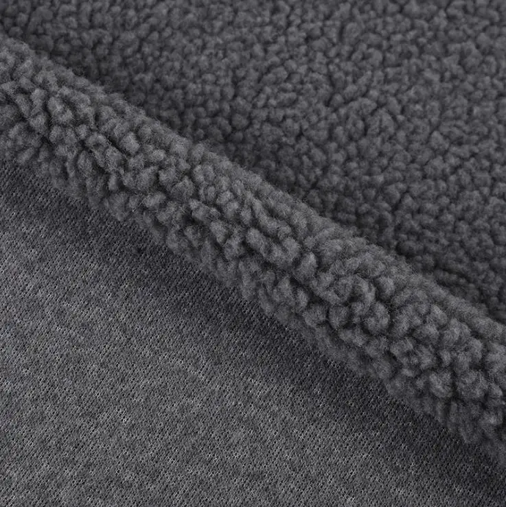 RL Wholesale Anti Pill Super Soft Cheap Wool Polar Sherpa Boucle Fleece Fabric For Winter Coat