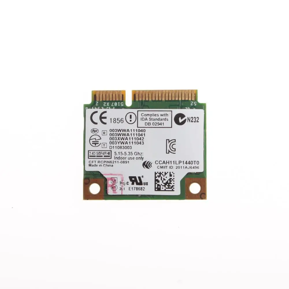 Ultimate N Wifi Link 5300 533AN_HMW Dual Band 802.11b/a/g/n half-PCIe for Dell Latitude E4200 E4300 E6500 E5400