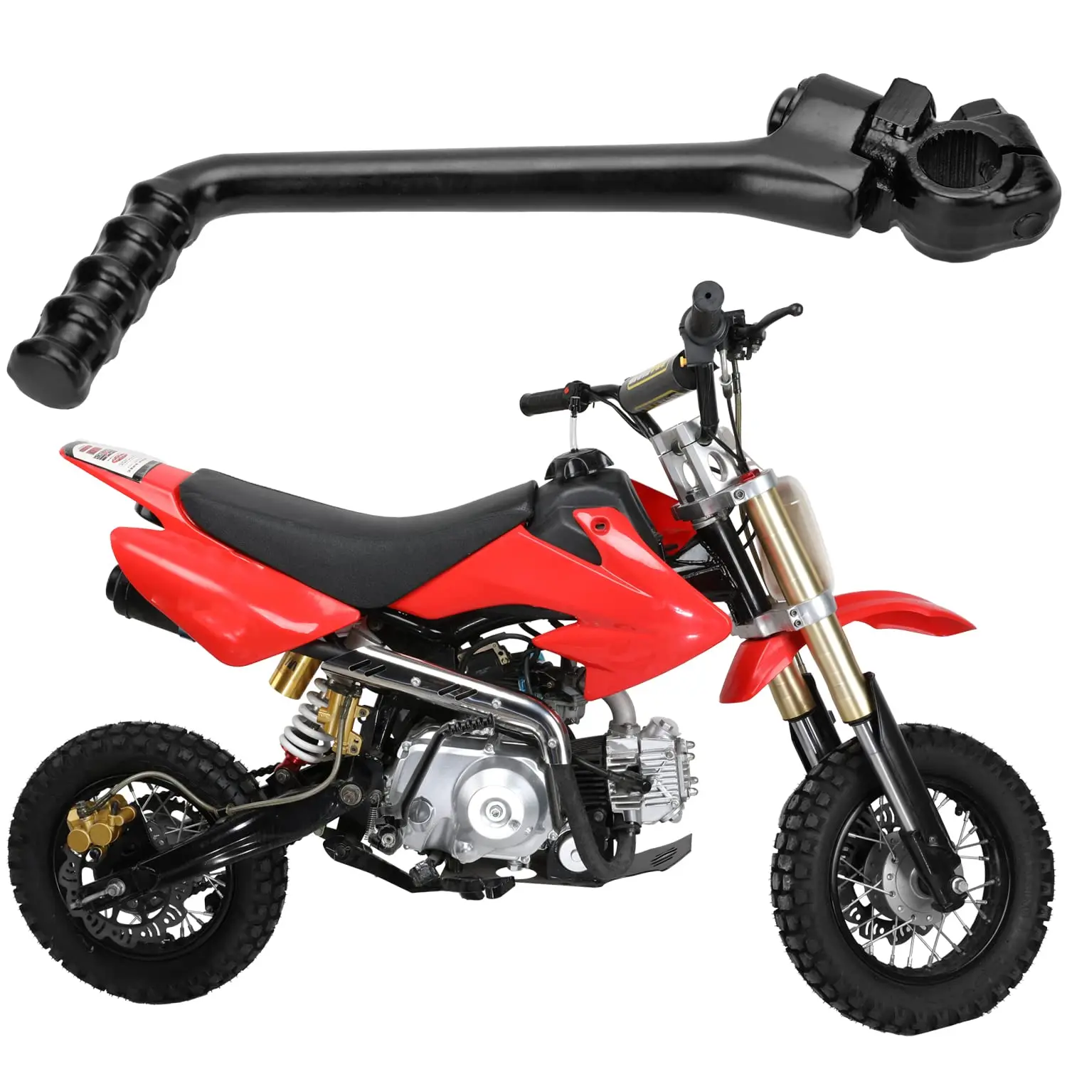 HIAORS 13mm Kick Starter Lever for TaoTao DB27 DBX18 Lifan Zongshen KAYO SSR CT90 XR100R XL70 SDG YX Chinese Pit Dirt Trail Bike