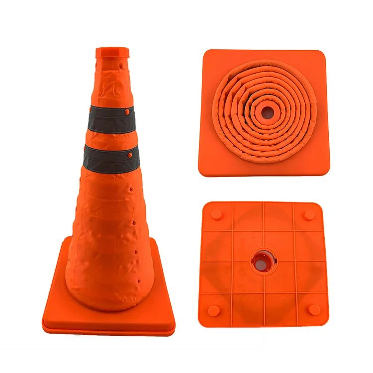 
Saftey Guarding Reflective Cones Sleeves Changeable Traffic Cone Cover, Traffic Cone Reflective Tape 