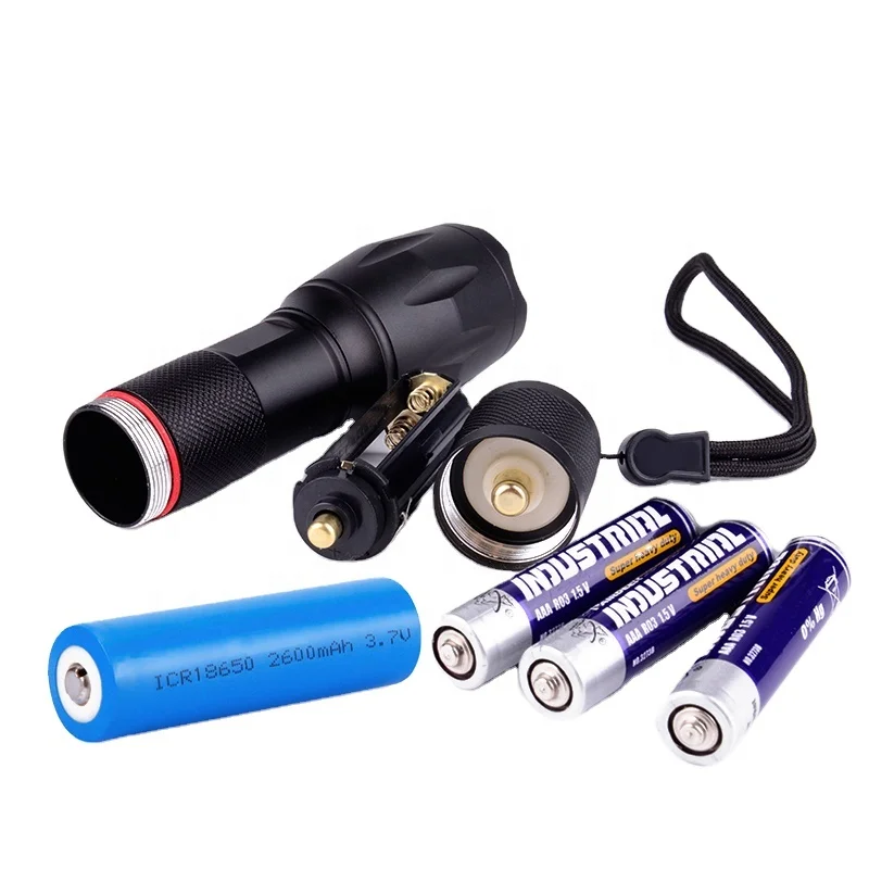 Горячая Распродажа 1000 лм высокомощный портативный Перезаряжаемый зум 5 режимов освещения фонарик супер яркий светодиодный мини тактический фонарик