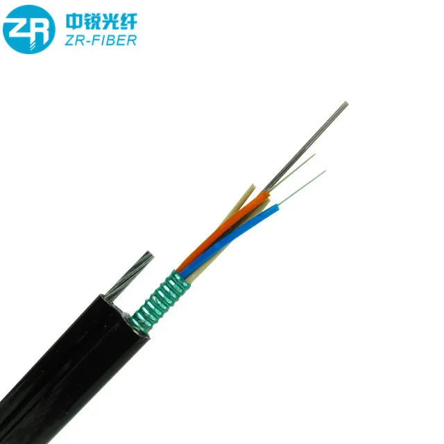 GYTC8S Открытый Воздушных бронированный многомодовый самонесущие Рисунок 8 12 core одномодовый волоконно-оптический кабель