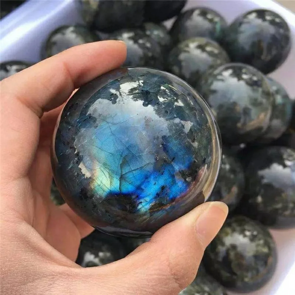 Natural healing labradorite gemstone sphere crystal ball for healing labradorite agate sphere buy from natural gemstone export