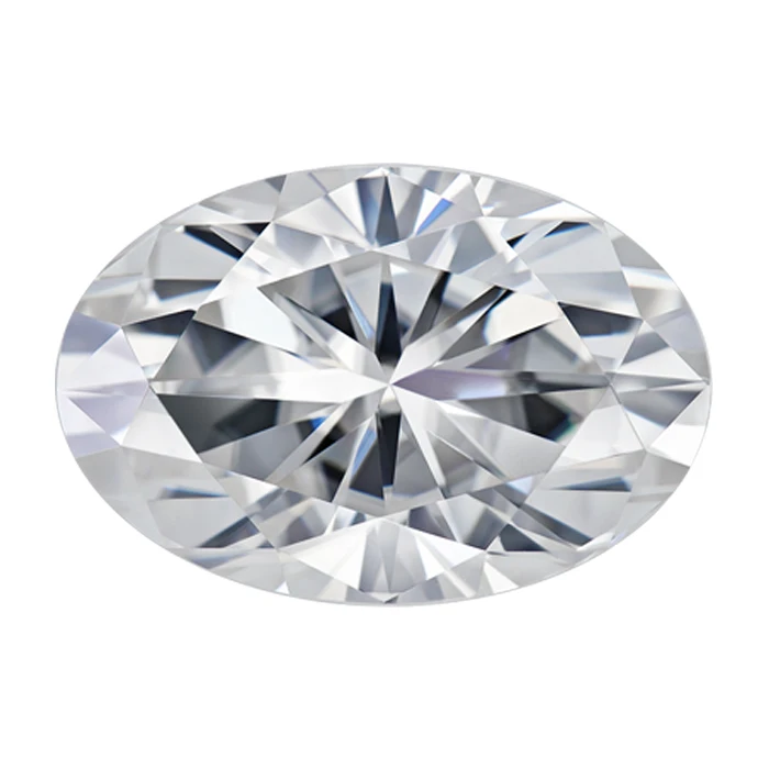 Loose Gem Stones Jewellery Making DIY Moissanite Ring Earring Necklace Oval Cut Big Size Loose Moissonite