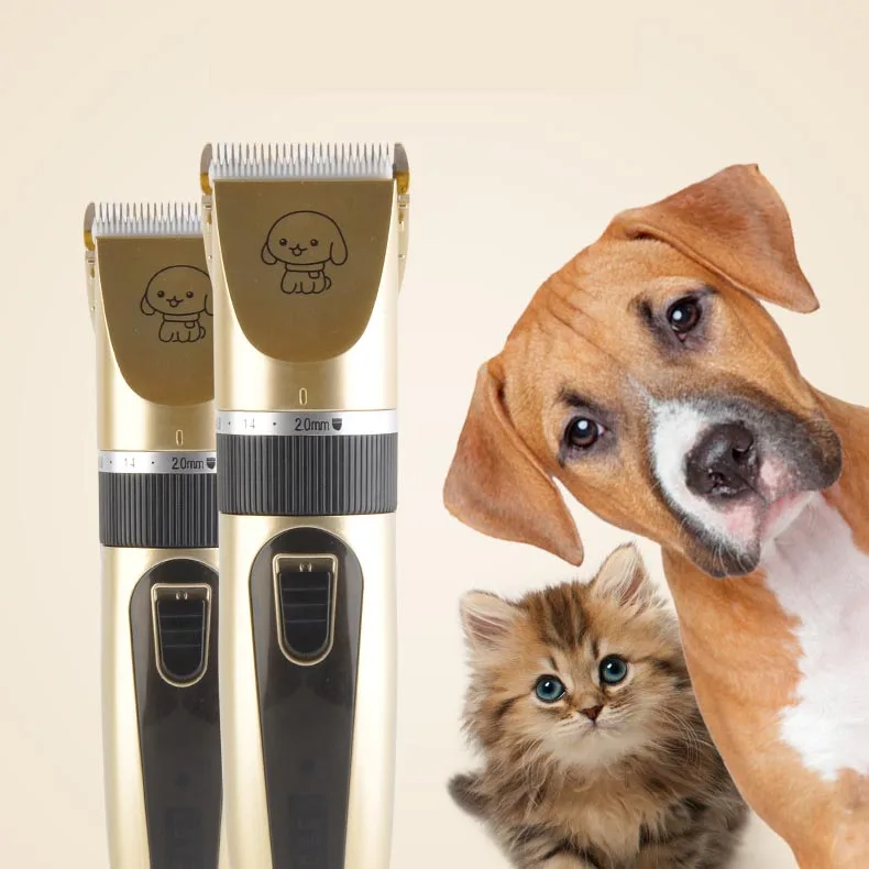 11in1 USB Rechargeable Professional Pets Grooming Kit Low Noise Hair Trimmer Set Electrical Dogs Cats Hair Clipper