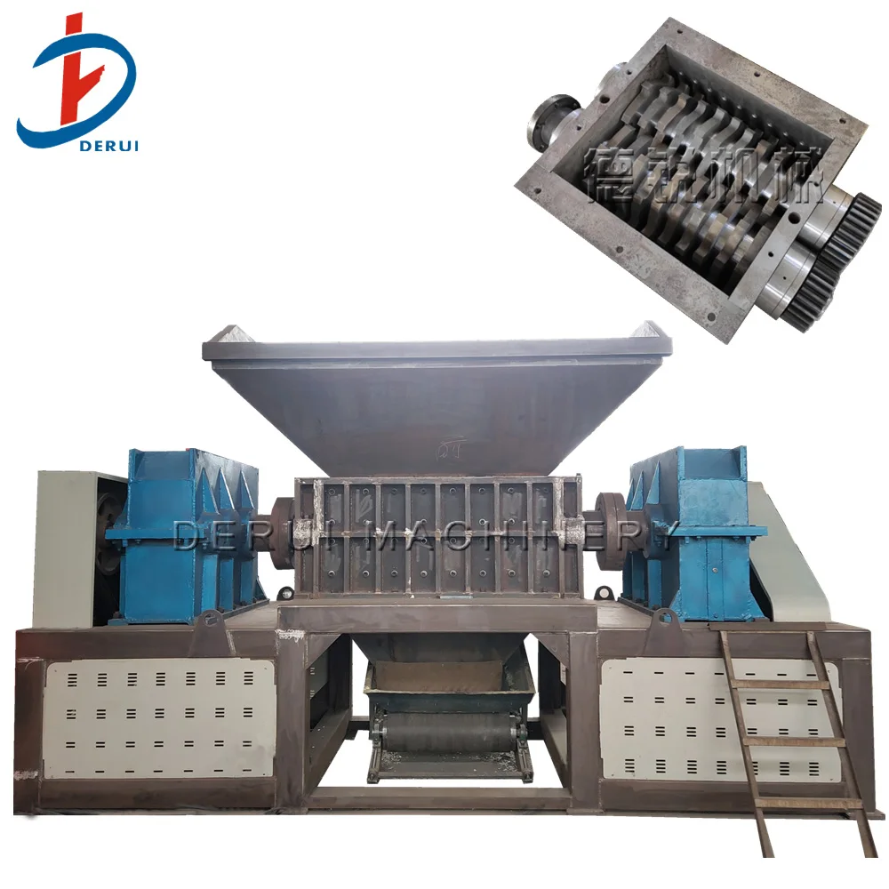 factory copper scrap shredder metal recycling crusher cable waste shredder wire crusher