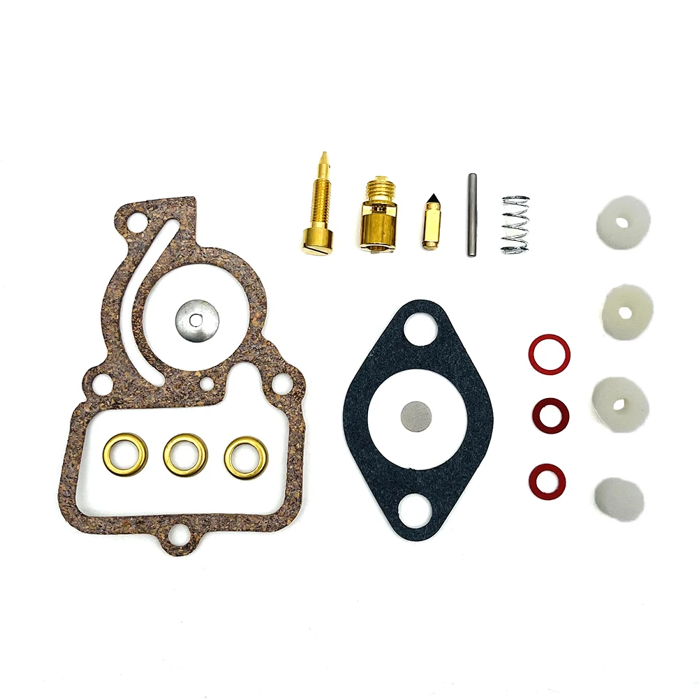 Carburetor Repair Kit Carb Rebuild Part Accessories Compatible For Farmall Basic Tractor Lo Boy 154 251234r94 365457r91