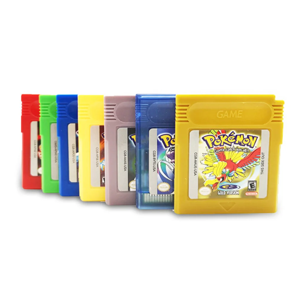 
Classic Nostalgic Game Card Series for Nintendo GB GBC Gameboy Poke-mon Video Game Cartridge Cards 