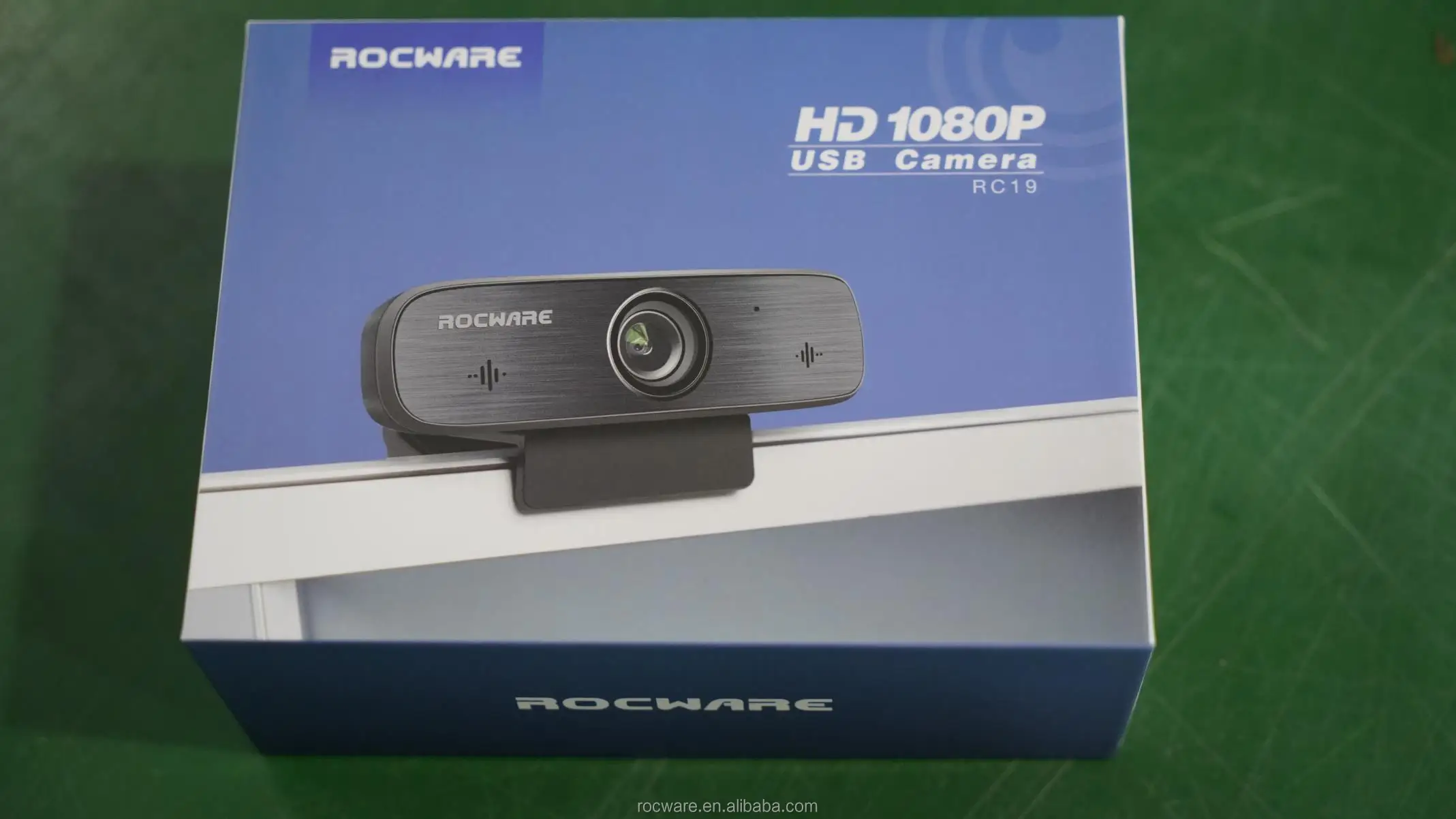  Rocware 1/2.7 inch high quality CMOS camera conference 4X digital zoom 1080p eptz for Video Conference