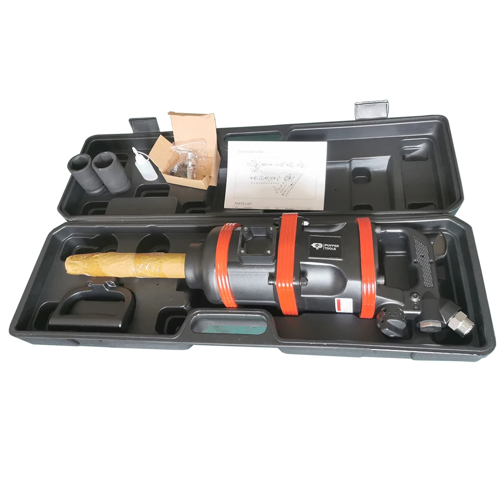 
PT-1518K Construction Heavy Duty Assemble Disassemble 1 Inch Torque Wrench with Socket Set 