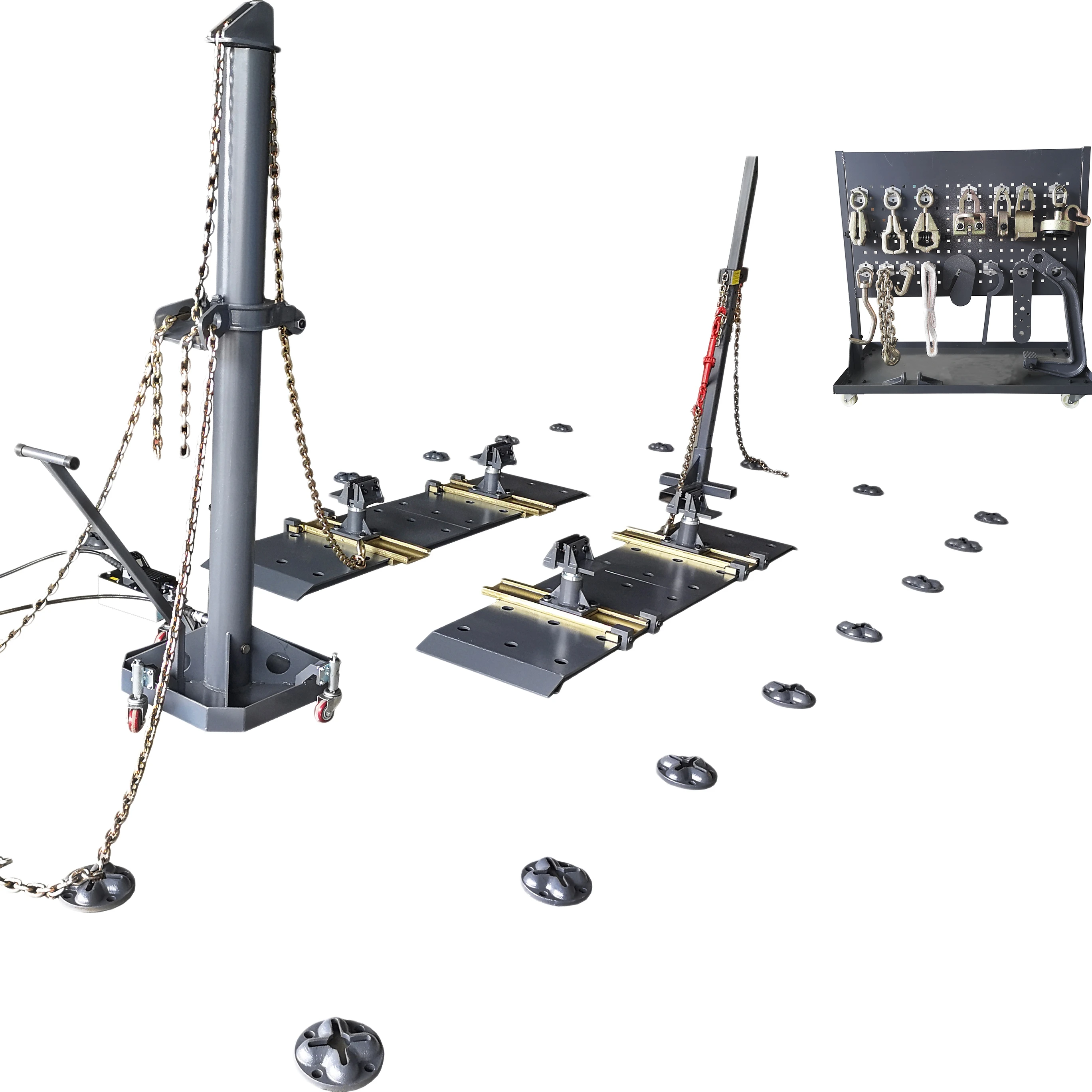 Auto collision repair straightening equipment car body pulling Floor System repair machine