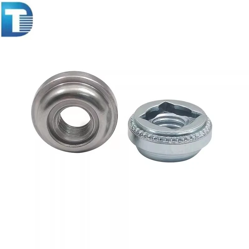 M3-M6 Flange Nut LA4 LAC LAS Self-Clinching Nuts Stainless Steel Fasteners Pressure Riveting Nut