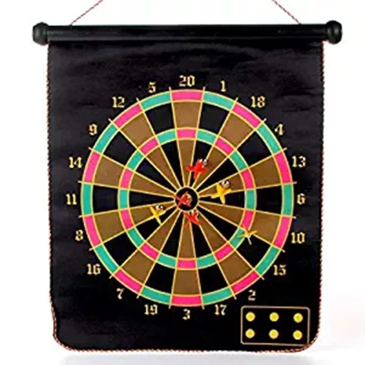 high quality darts target toys oem custom magnetic indoor kids shooting game dartboard