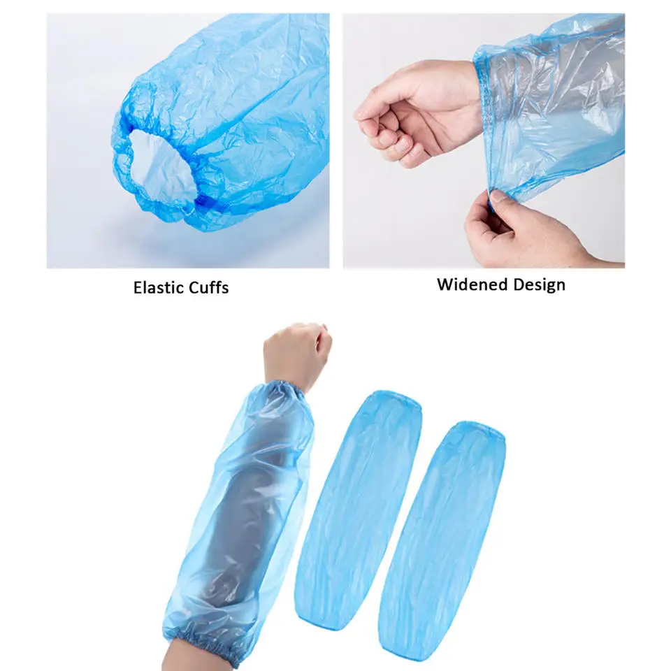 High Quality Disposable Waterproof PE Material Over sleeves Wholesale Cheap Sleeves