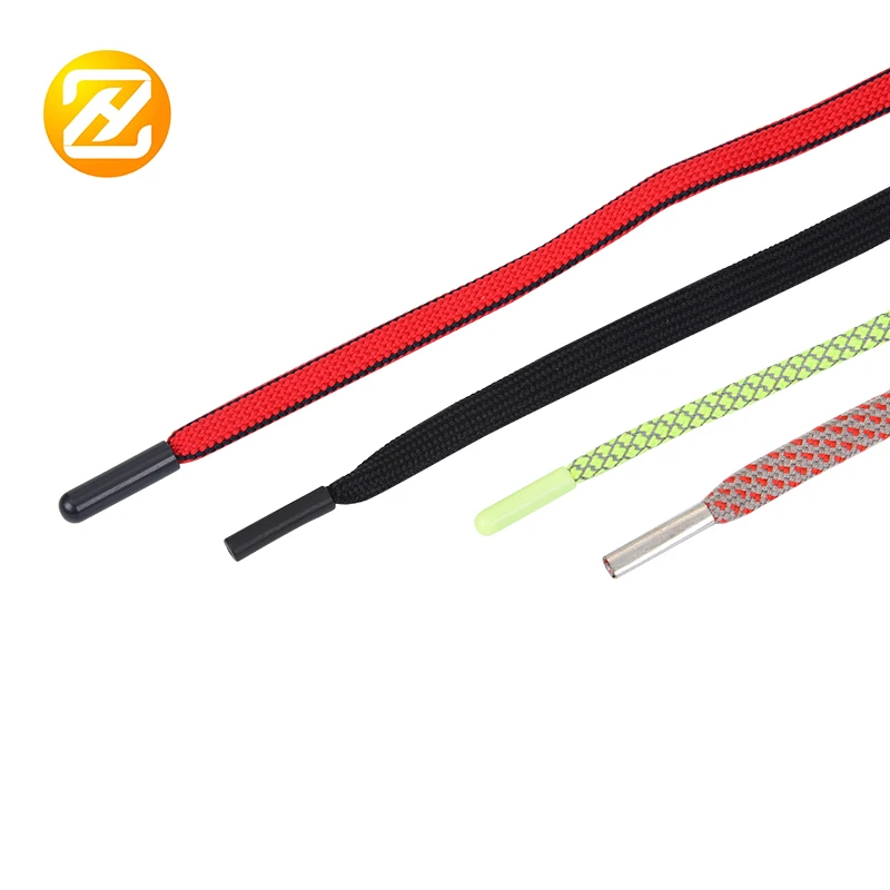 Pants hoodie strings with ABS & TPU material color plastic fabric strings aglets tips