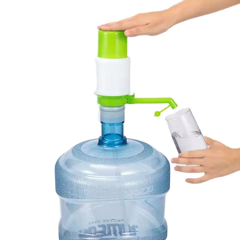 Large Bottle Dispenser Hand Press Manual Water Drinking Pump Portable Plastic 19litter 20L Litre 5 Gallon 50 Desktop OEM Cold