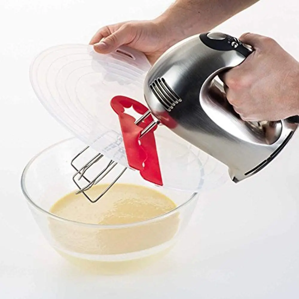 Mixer Splatter Guard Egg Bowl Whisks Screen Cover Baking Splash Guard Bowl Lids Kitchen Cooking Tools